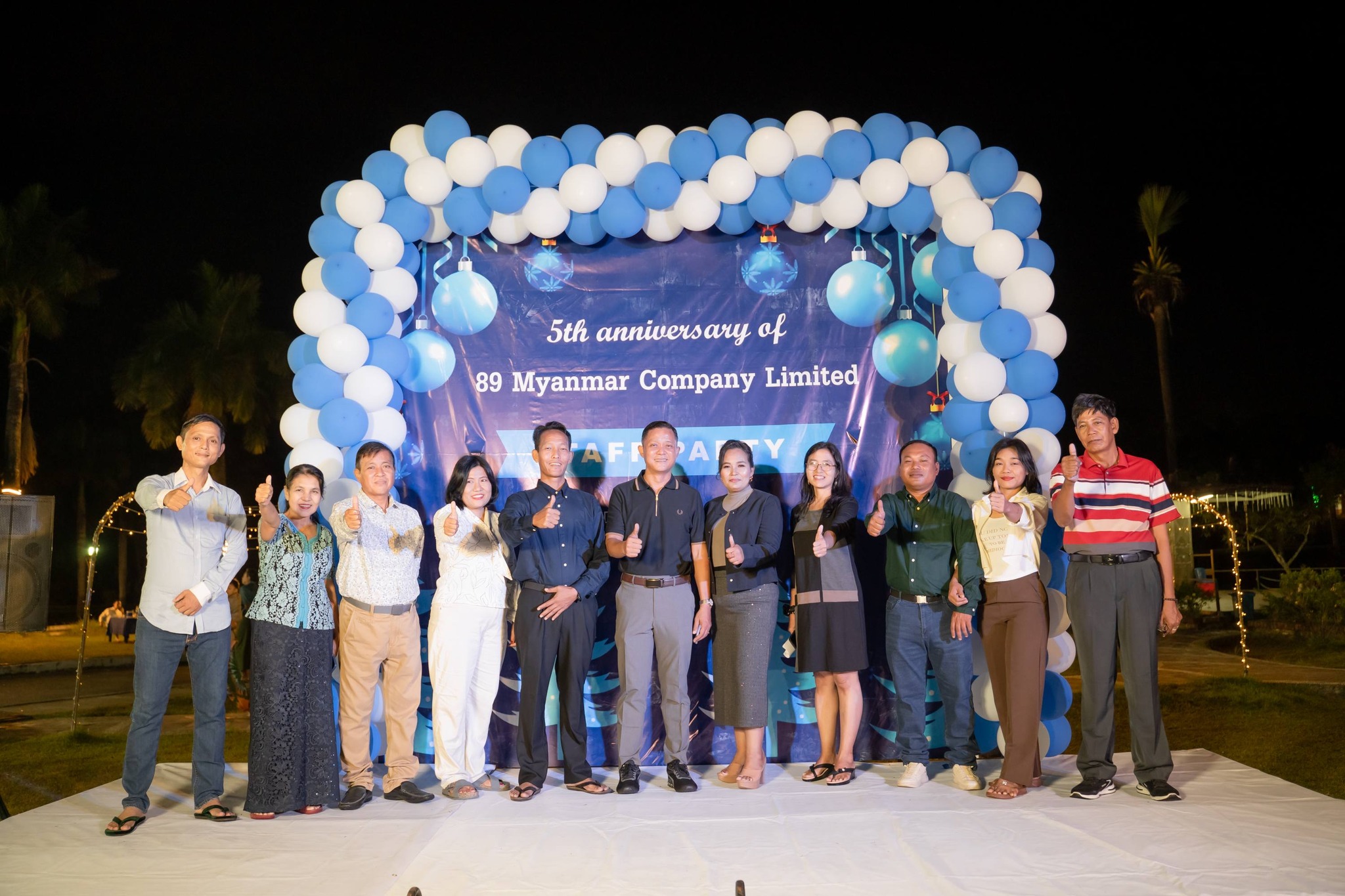 On the 5th anniversary of 89 Myanmar Company